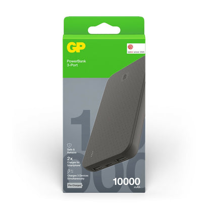 GP超霸B+系列儲電寶10000mAh B10B 黑色