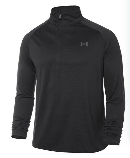 UA Tech 2.0 1/2 Zip-BLK