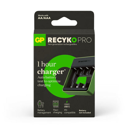 GP Recyko PRO P462 (4槽/USB)充電器